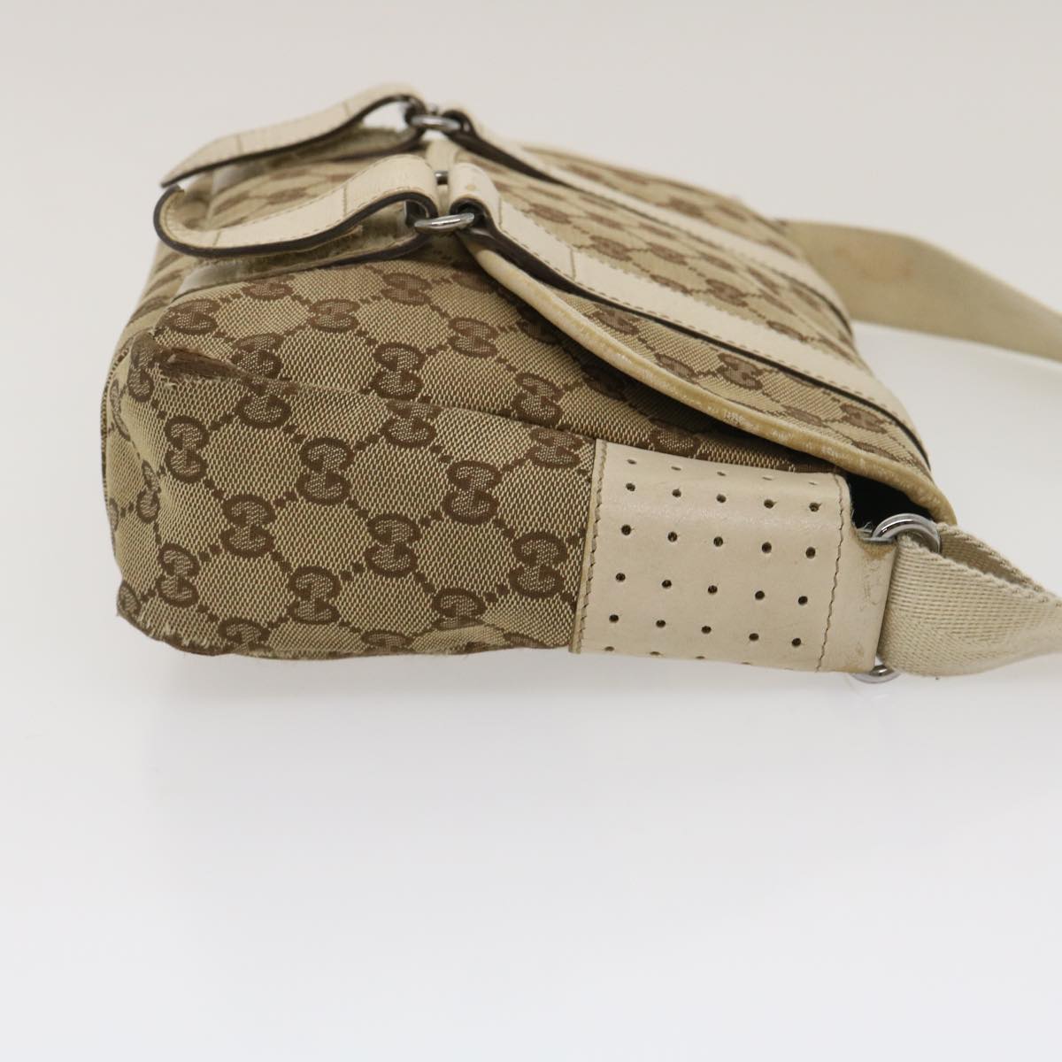 GUCCI GG Canvas Shoulder Bag 3Set Beige am2482g