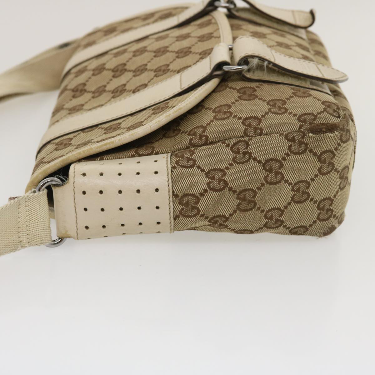 GUCCI GG Canvas Shoulder Bag 3Set Beige am2482g