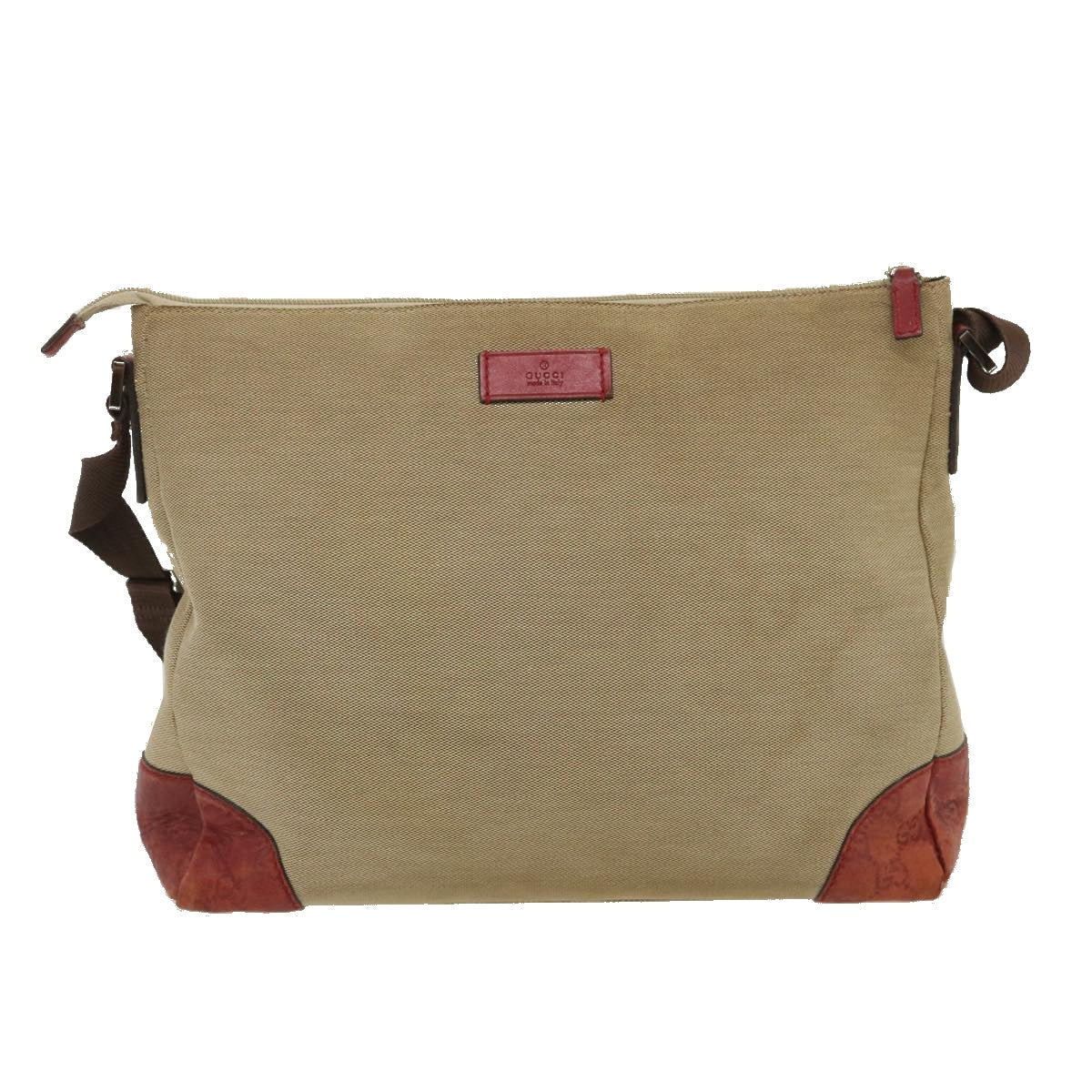 GUCCI GG Canvas Shoulder Bag 3Set Beige am2482g