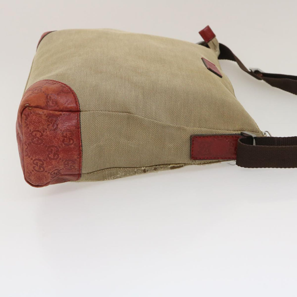 GUCCI GG Canvas Shoulder Bag 3Set Beige am2482g