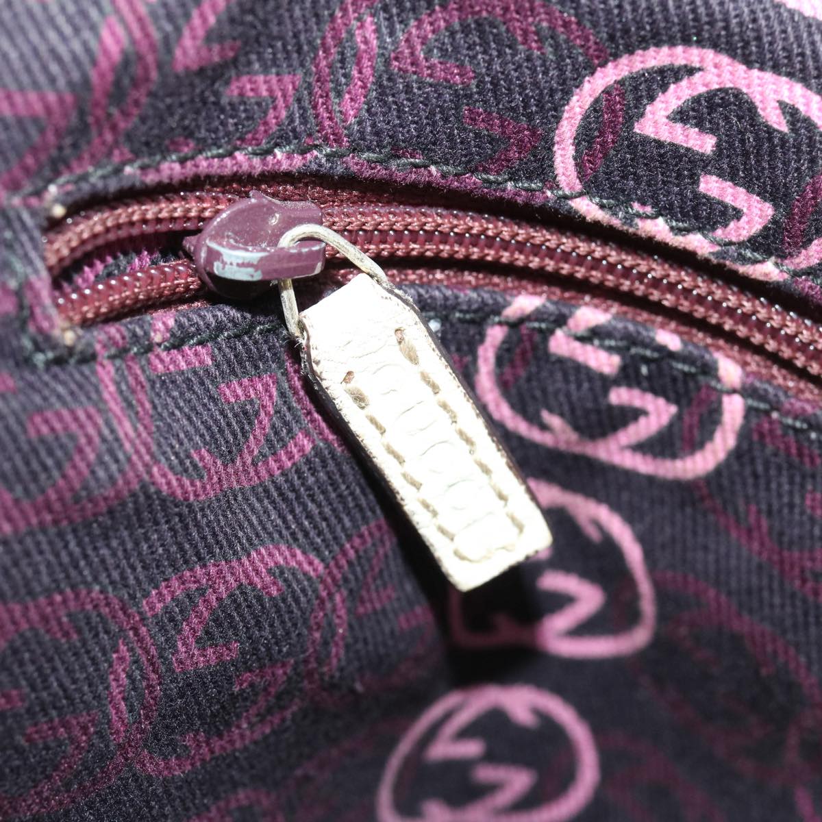 GUCCI Shoulder Bag Leather White am2557g