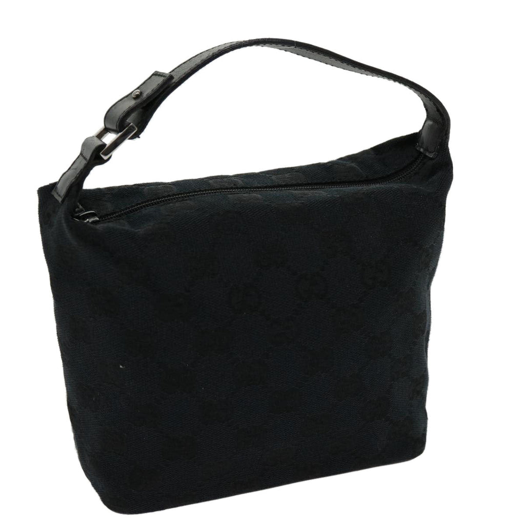 GUCCI GG Canvas Hand Bag Black am2610g
