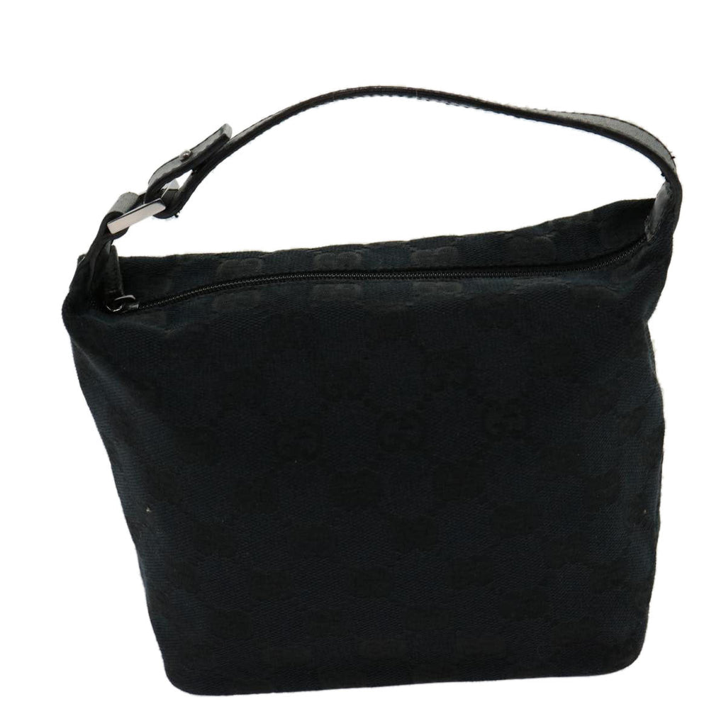 GUCCI GG Canvas Hand Bag Black am2610g