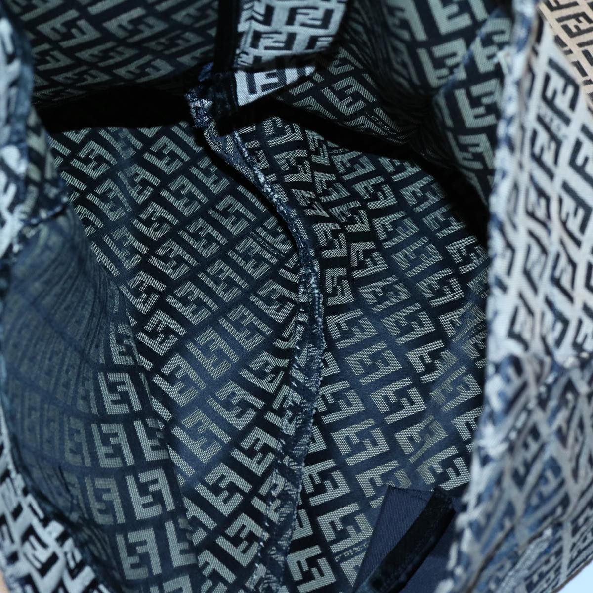 FENDI Zucchino Canvas Pants Navy am2654g