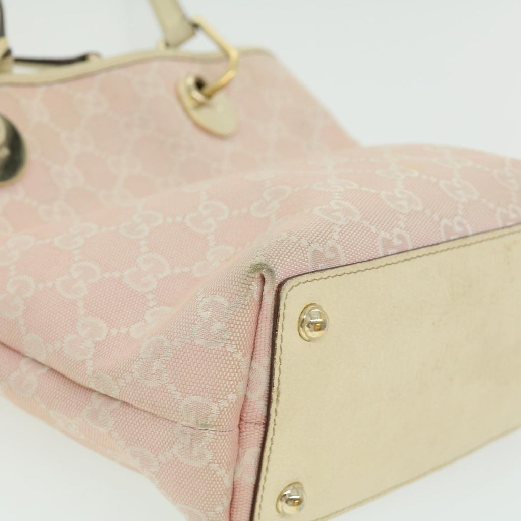 GUCCI GG Canvas Tote Bag Pink am2713g