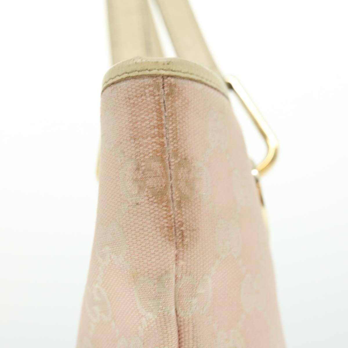 GUCCI GG Canvas Tote Bag Pink  am2713g