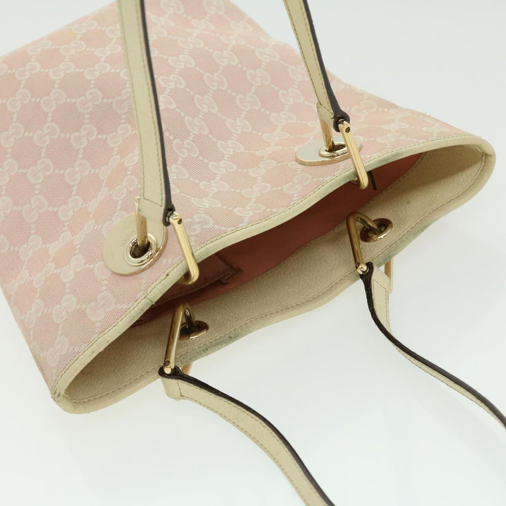 GUCCI GG Canvas Tote Bag Pink am2713g