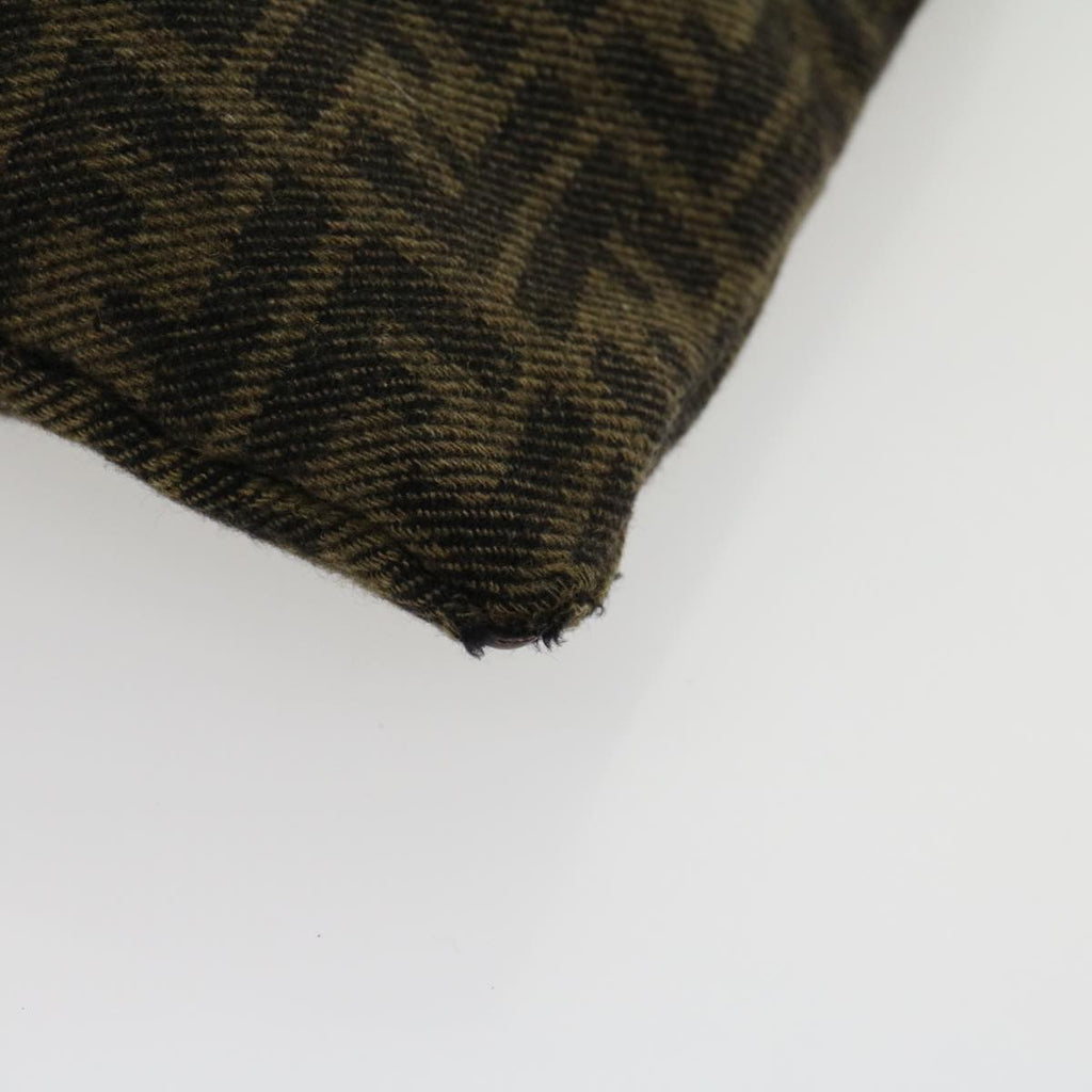 FENDI Zucca Canvas Tote Bag Wool Brown am2733g