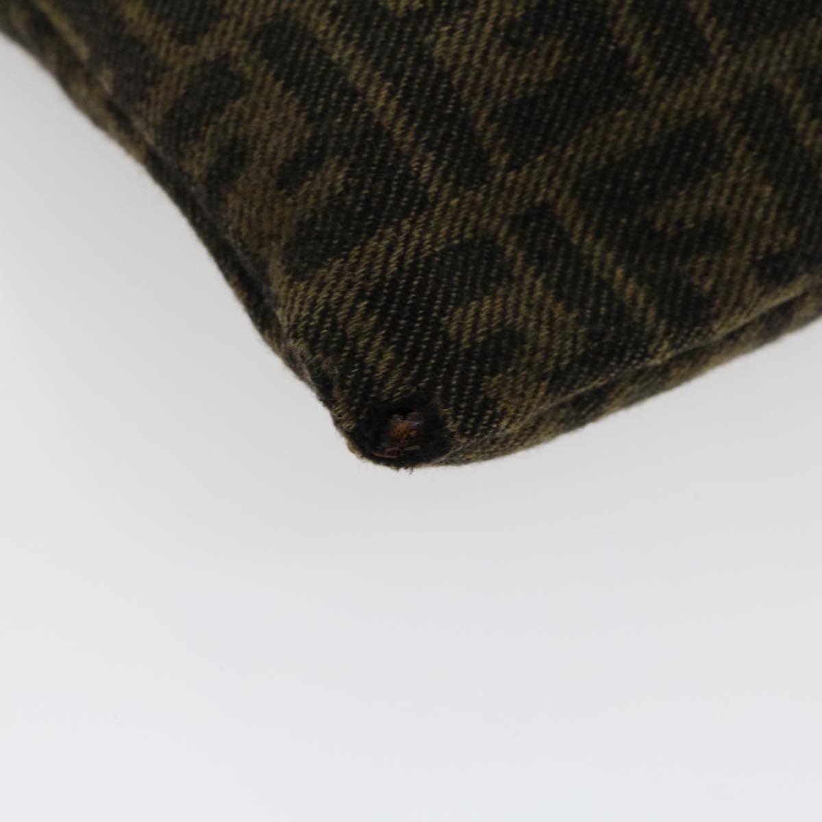 FENDI Zucca Canvas Tote Bag Wool Brown am2733g