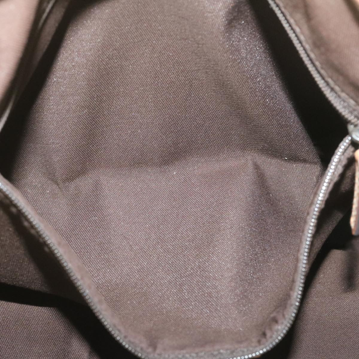 GUCCI GG Canvas Shoulder Bag Nylon Pink Gold am427g
