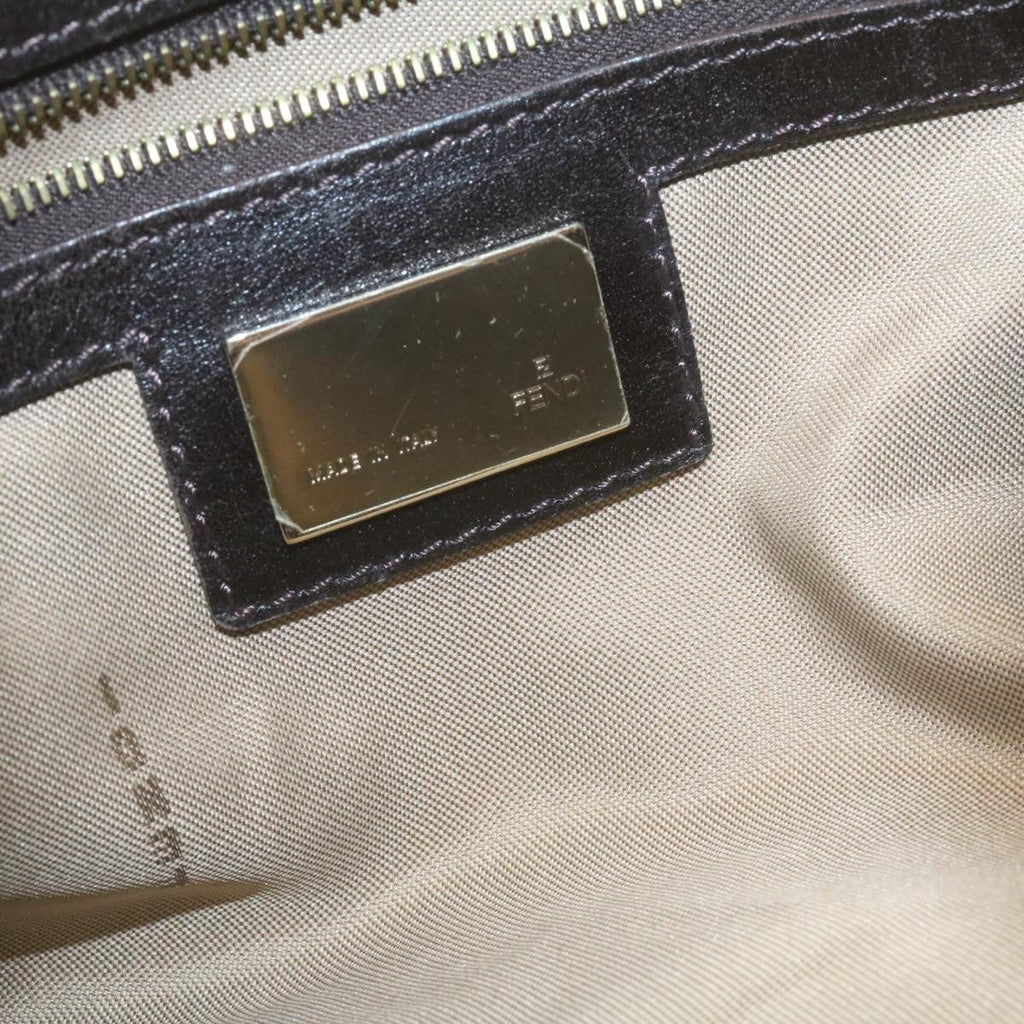 FENDI Suede Shoulder Bag Pink am958g