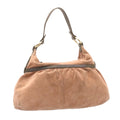FENDI Suede Shoulder Bag Pink am958g