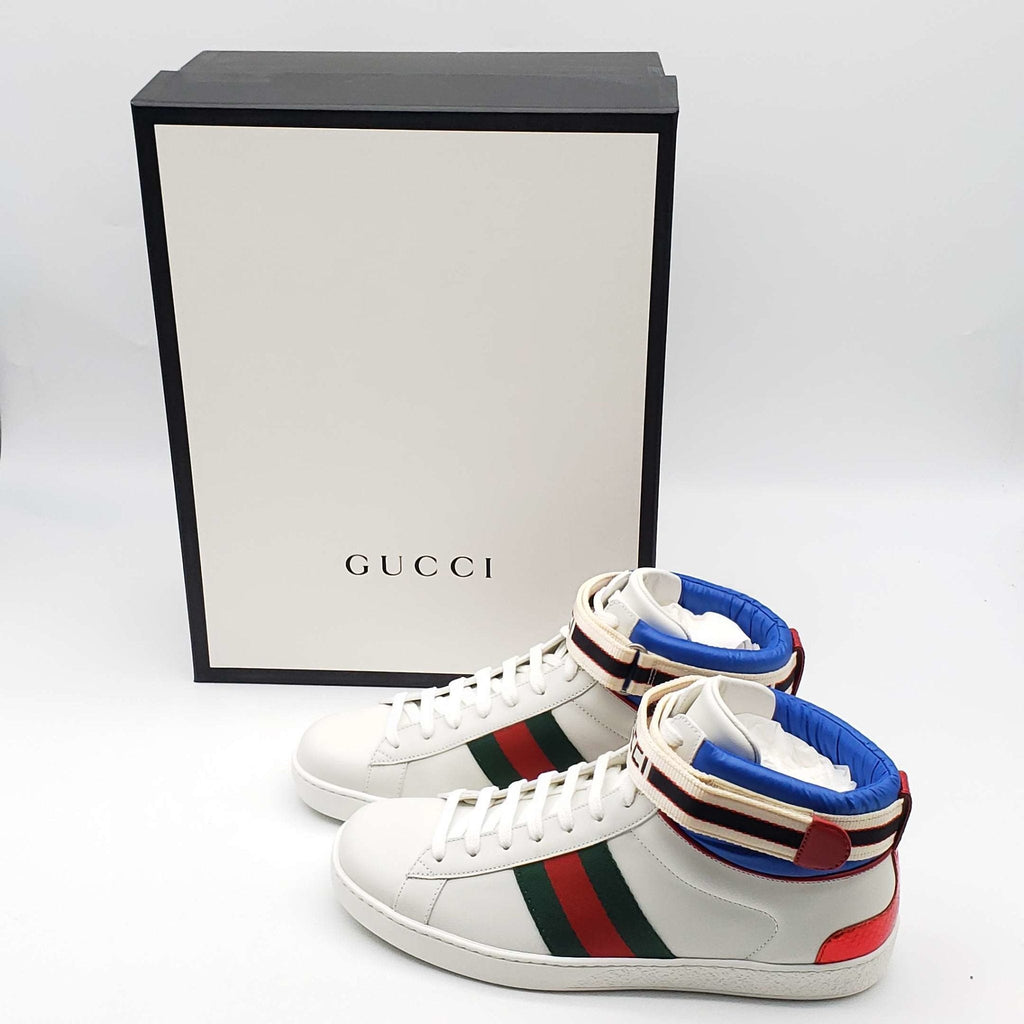 Gucci Ace Stripe High Top Sneaker Unisex