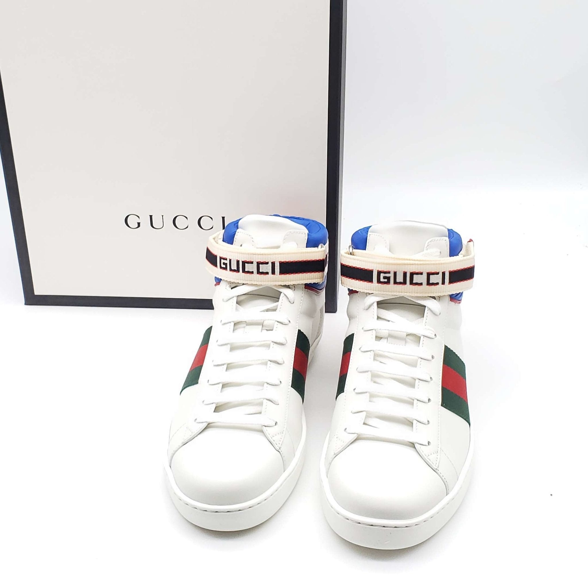 Gucci Ace Stripe High Top Sneaker Unisex