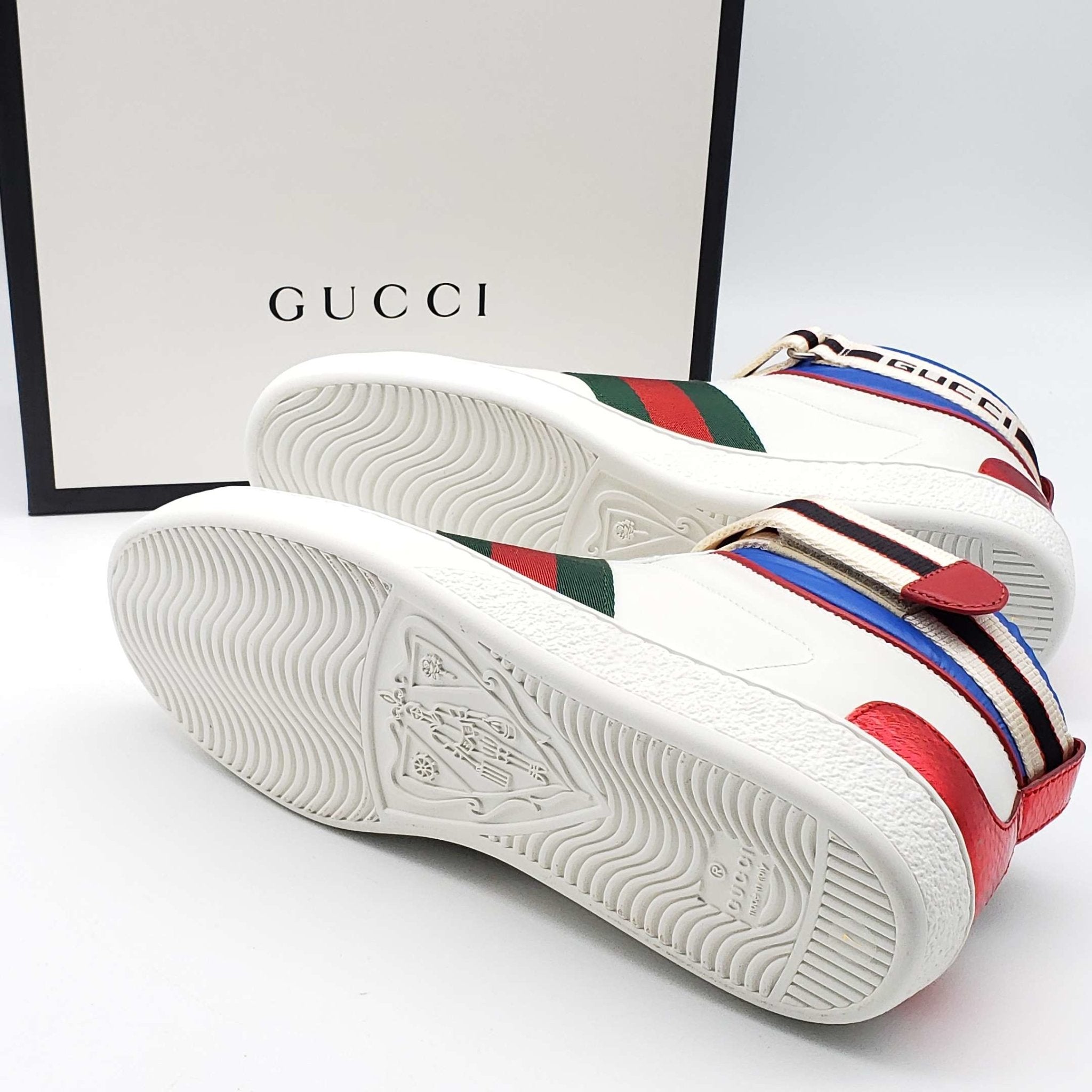 Gucci Ace Stripe High Top Sneaker Unisex