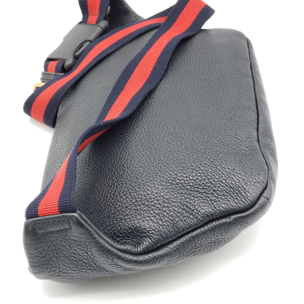 Gucci Black Leather Belt Bag