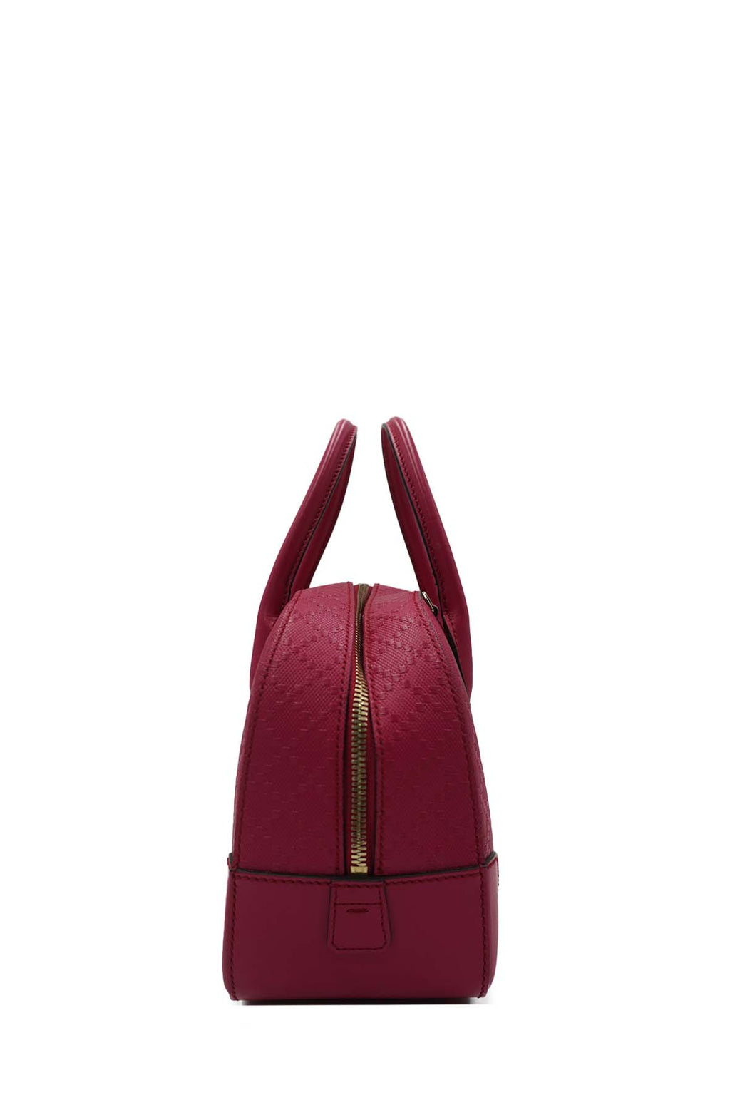 Bright Diamante Leather Top Handle Bag Pink