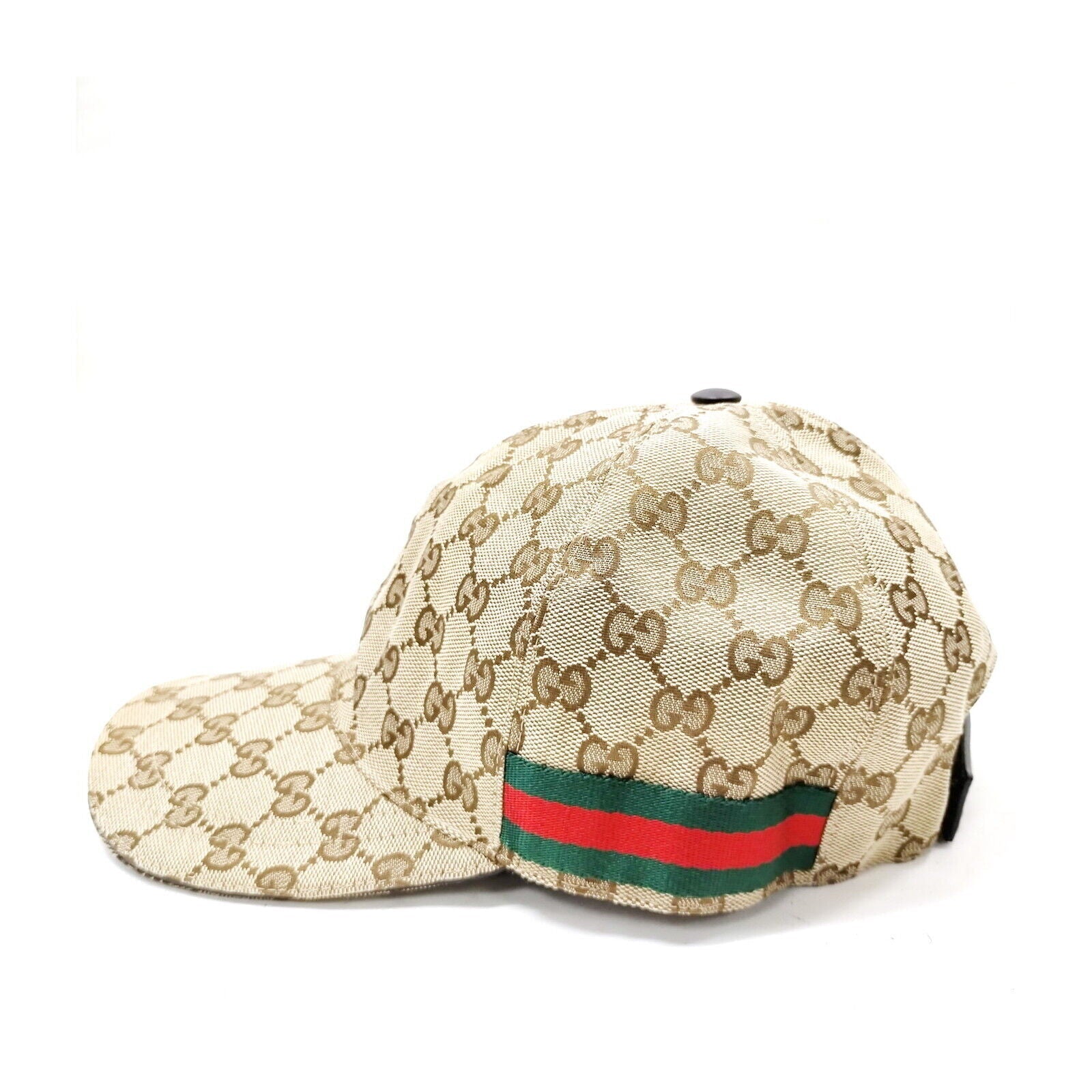 Gucci Cap GG Canvas Sherry Line Browns Polyester
