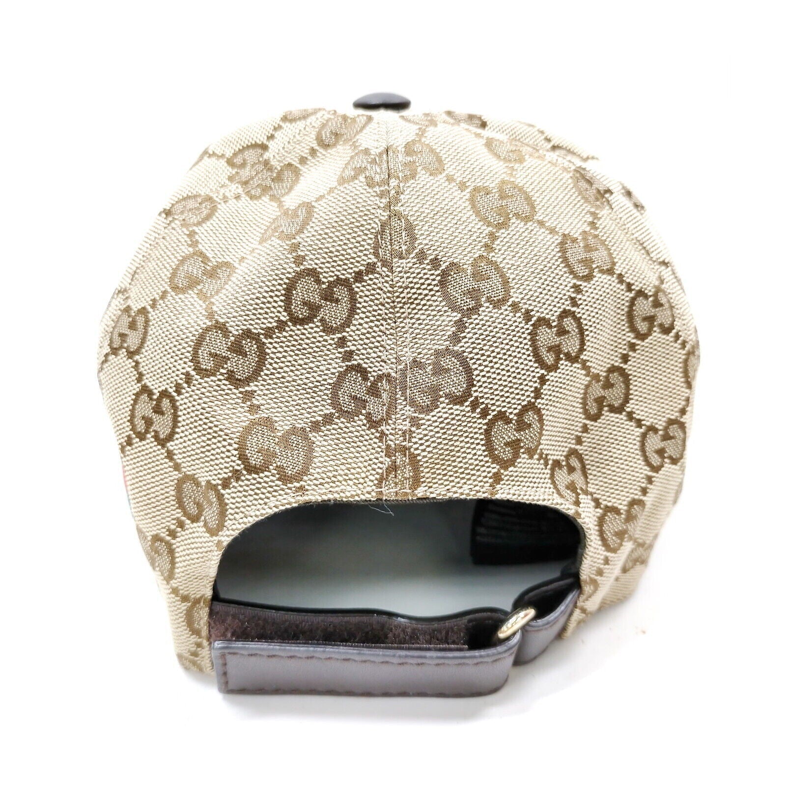 Gucci Cap GG Canvas Sherry Line Browns Polyester