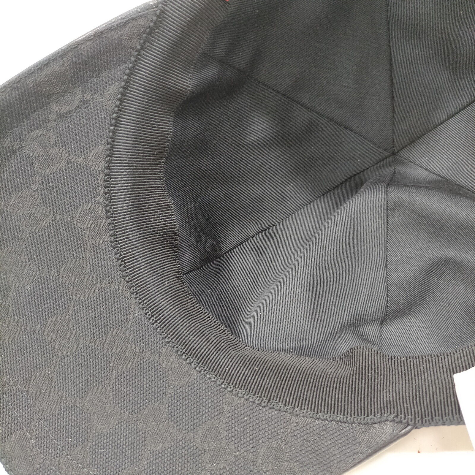 Gucci Cap GG Sherry Line Black Polyester