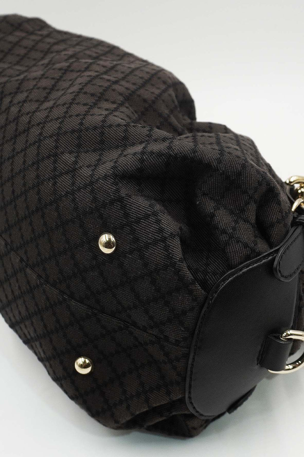 Diamente Canvas Sukey Handbag Dark Brown, Multicolor