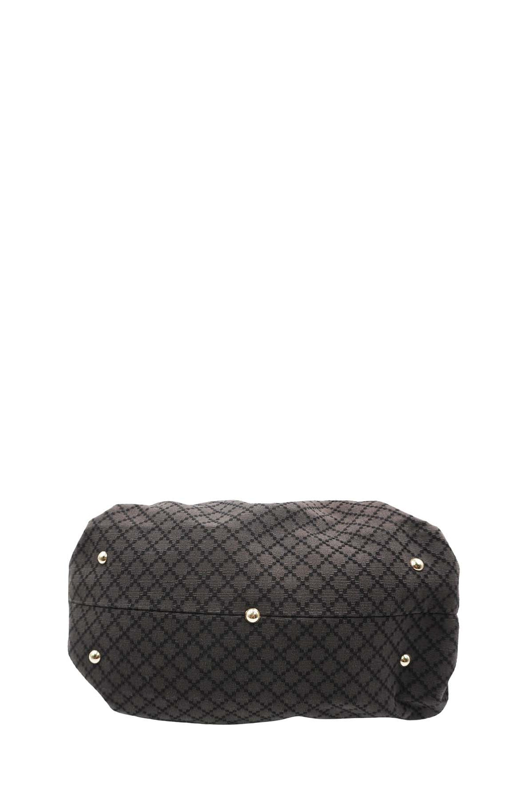Diamente Canvas Sukey Handbag Dark Brown, Multicolor