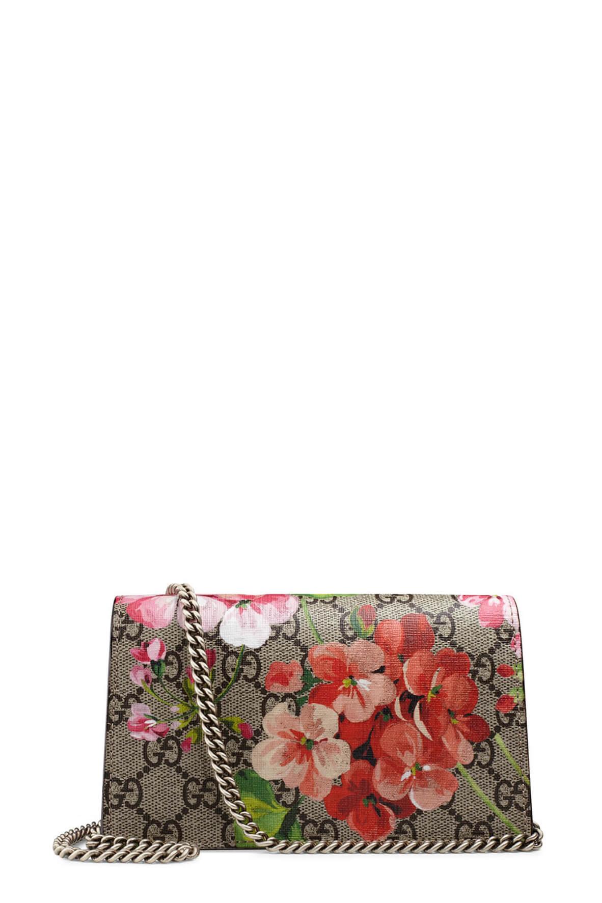 Dionysus GG Blooms Super Mini Bag Red