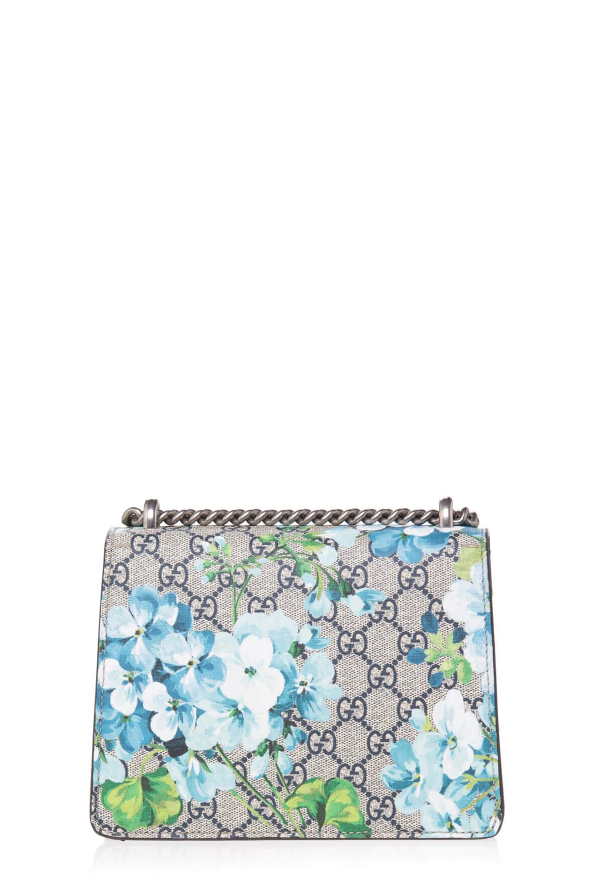 Dionysus GG Supreme Mini Bag Blue Blooms