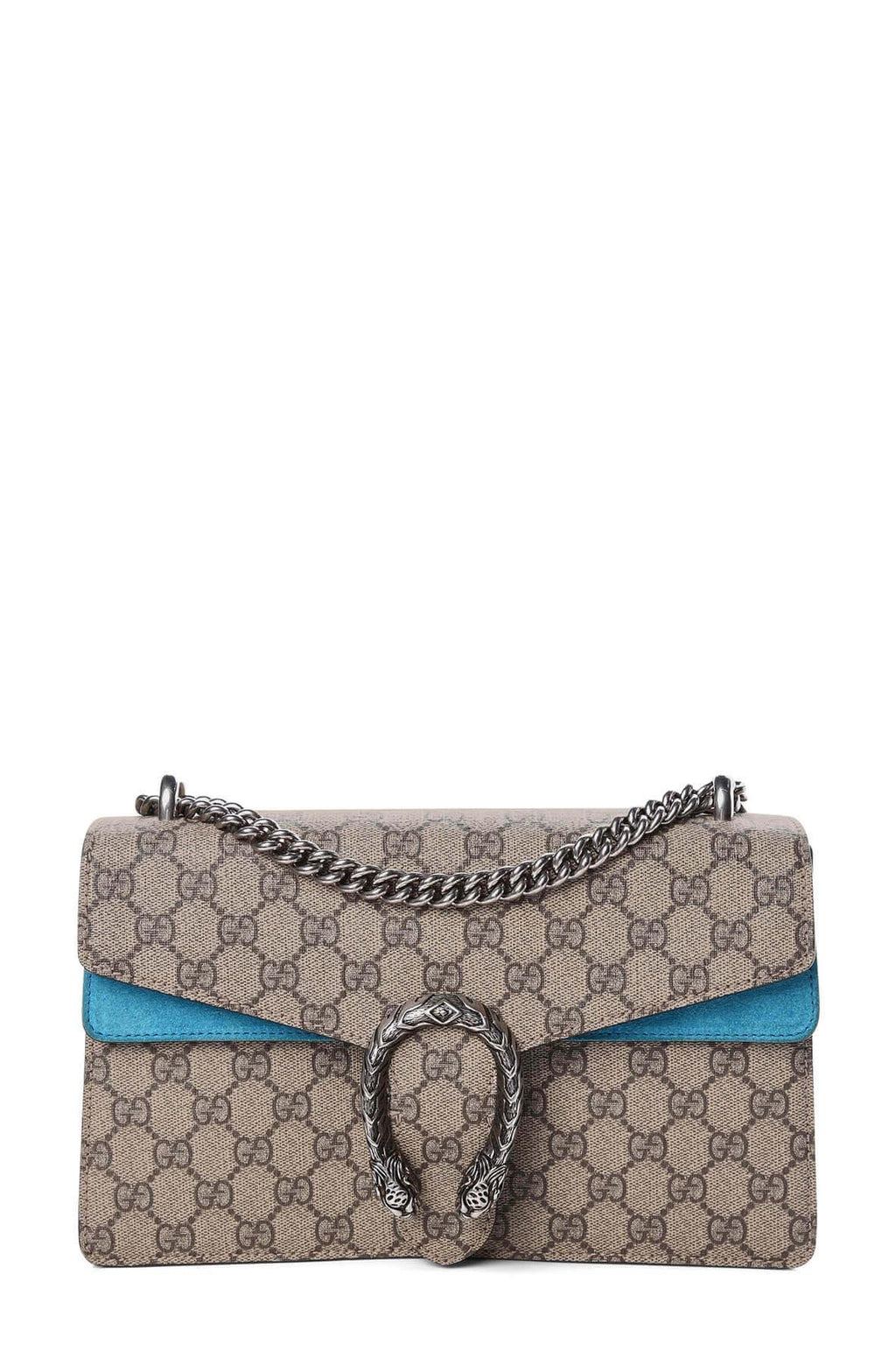 Dionysus GG Supreme Small Shoulder Bag Blue