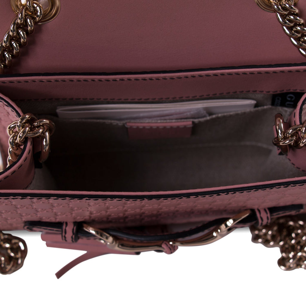 Gucci Guccissima Emily Small Chain Shoulder Bag