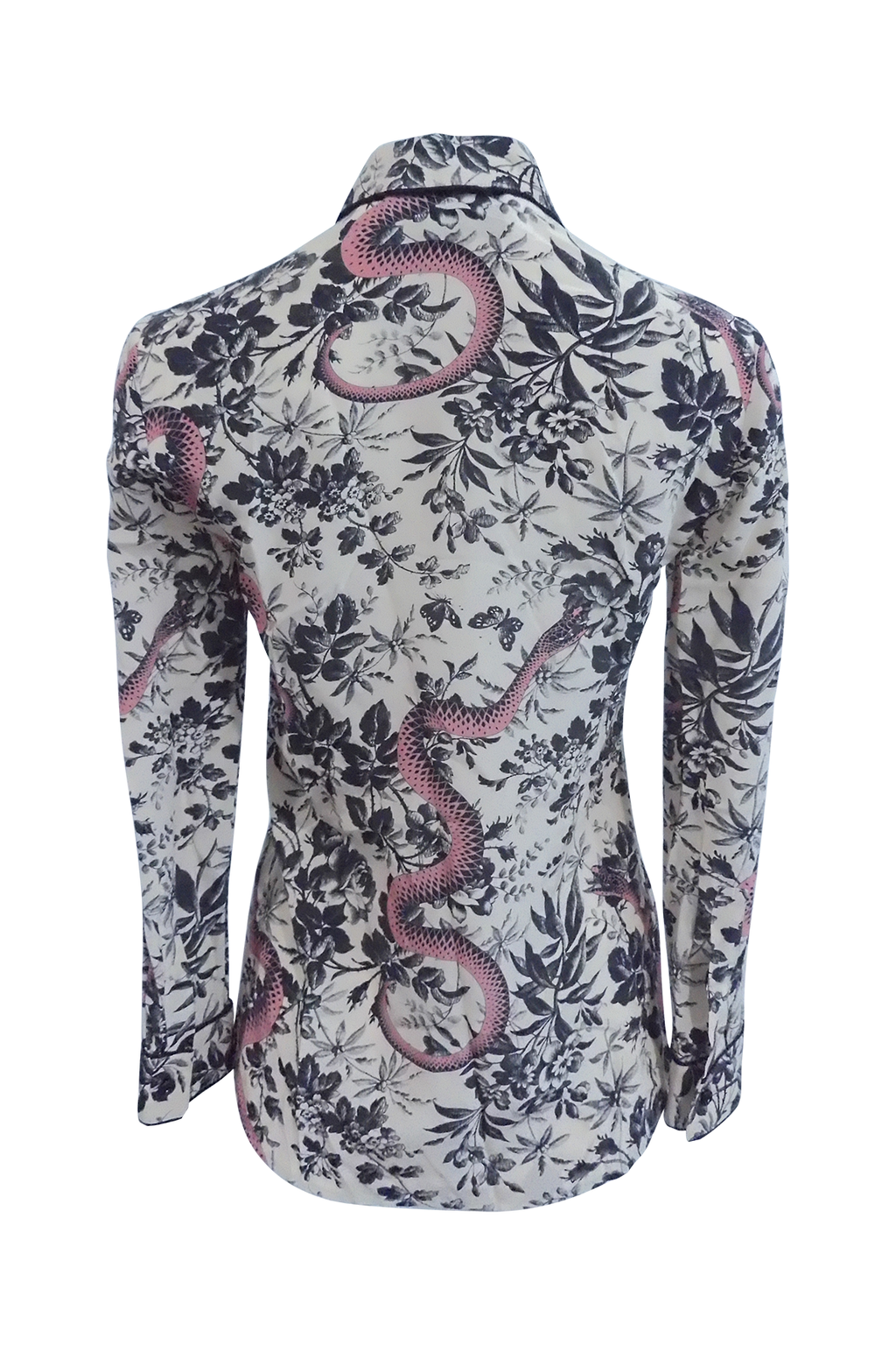 Floral Snake Print Shirt