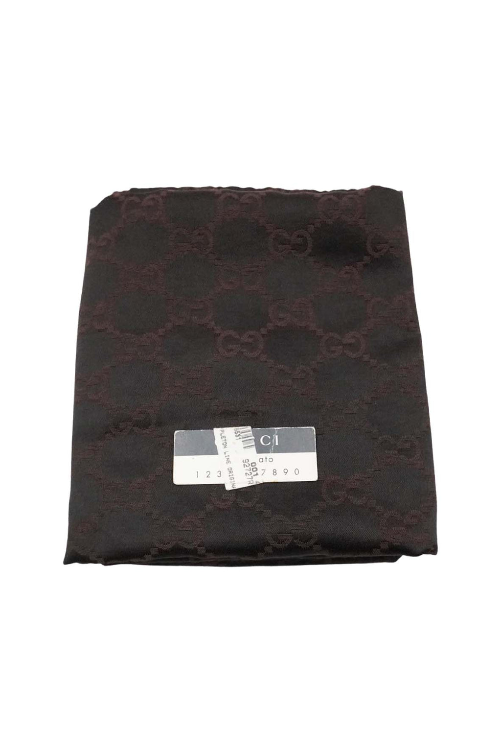 GG Canvas Bamboo Bullet Shoulder Bag Brown Black