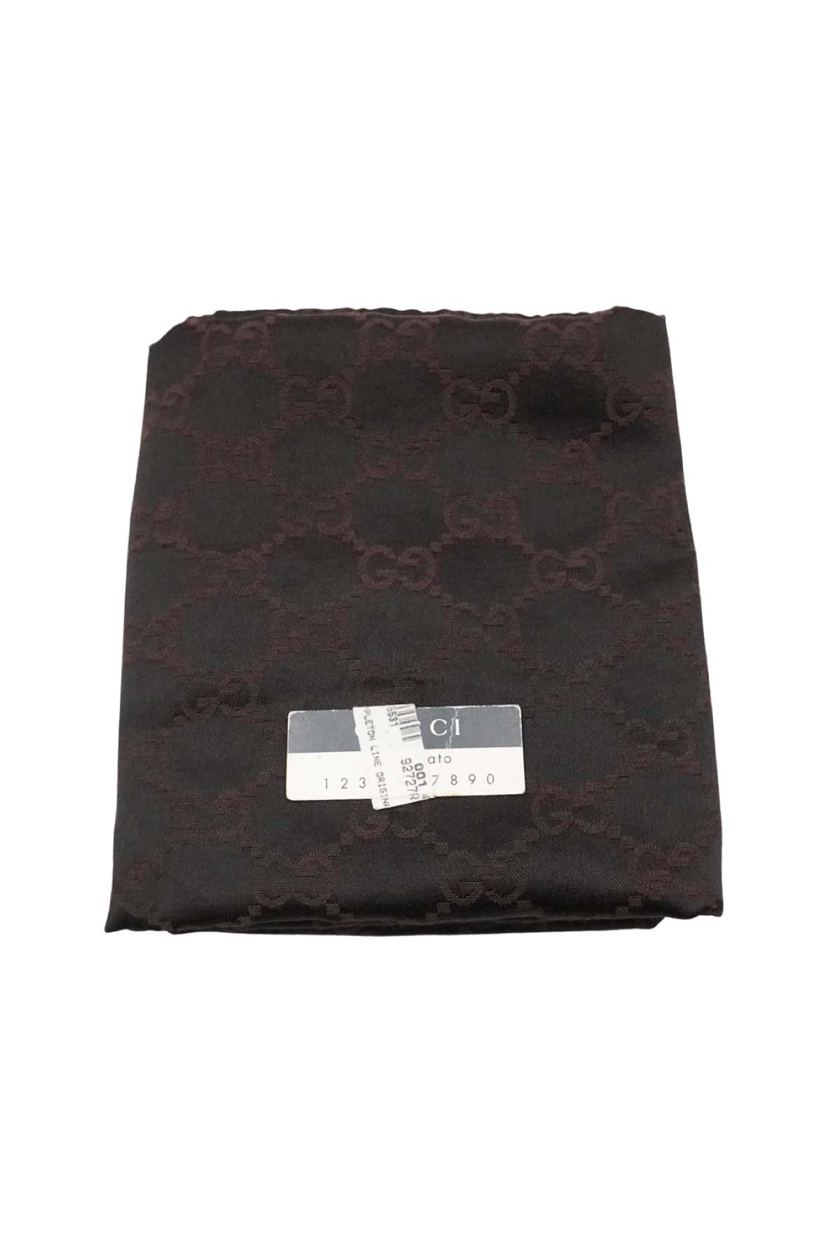 GG Canvas Bamboo Bullet Shoulder Bag Brown Black