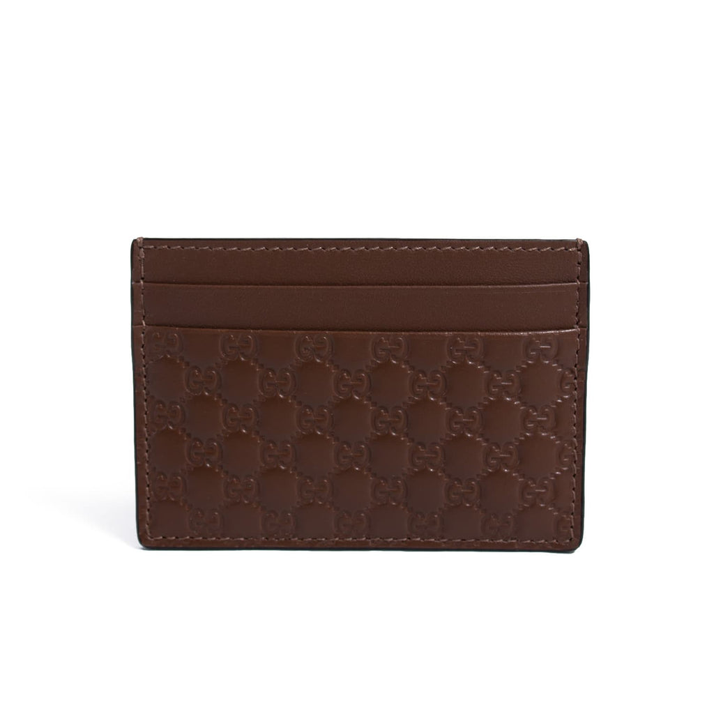 Gucci Guccissima Signature Card Holder