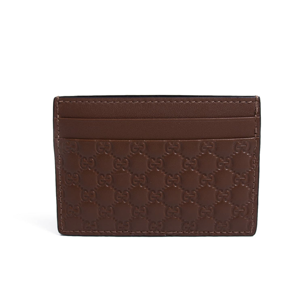Gucci Guccissima Signature Card Holder