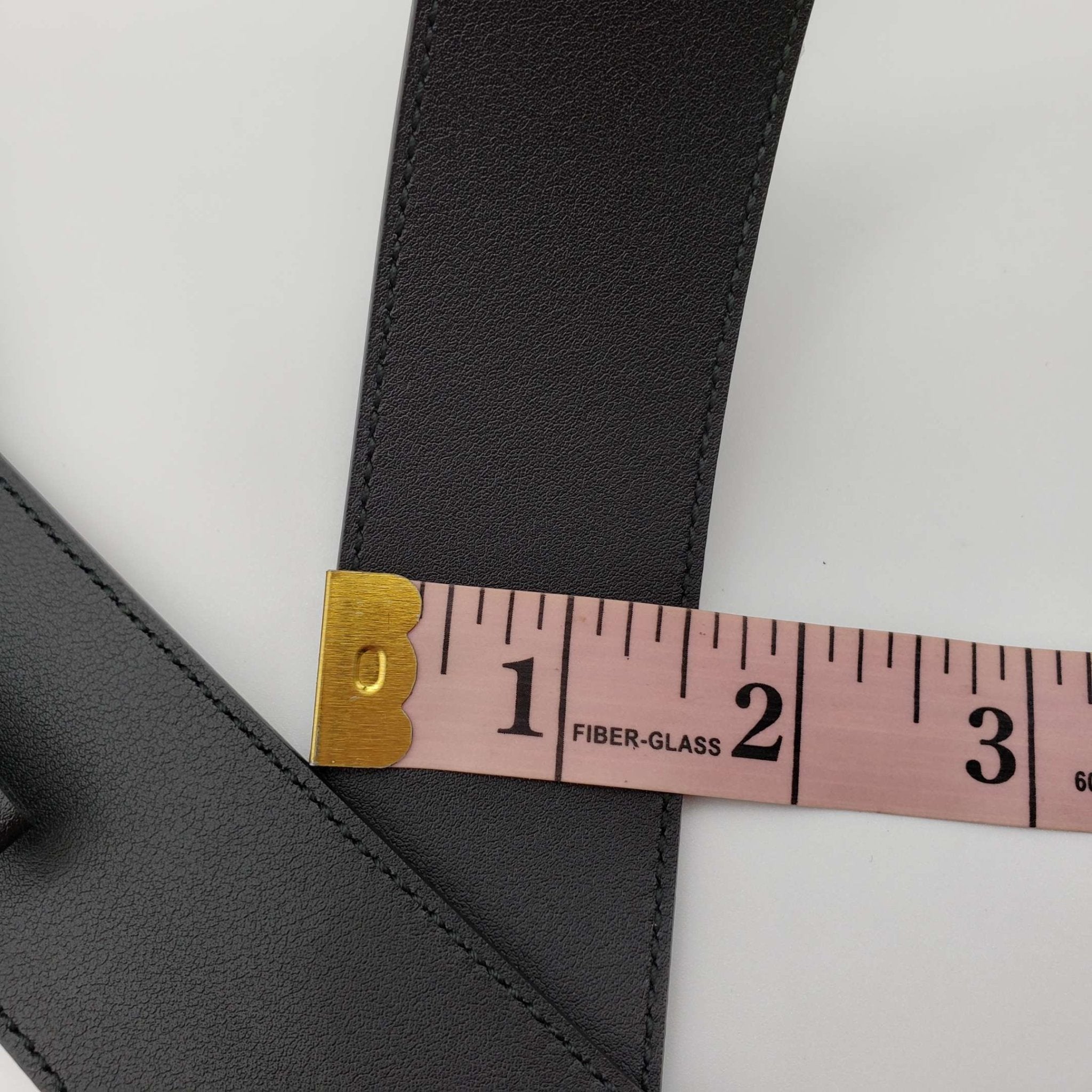 Gucci GG Marmont Leather Black Belt with Shiny Gold Buckle New