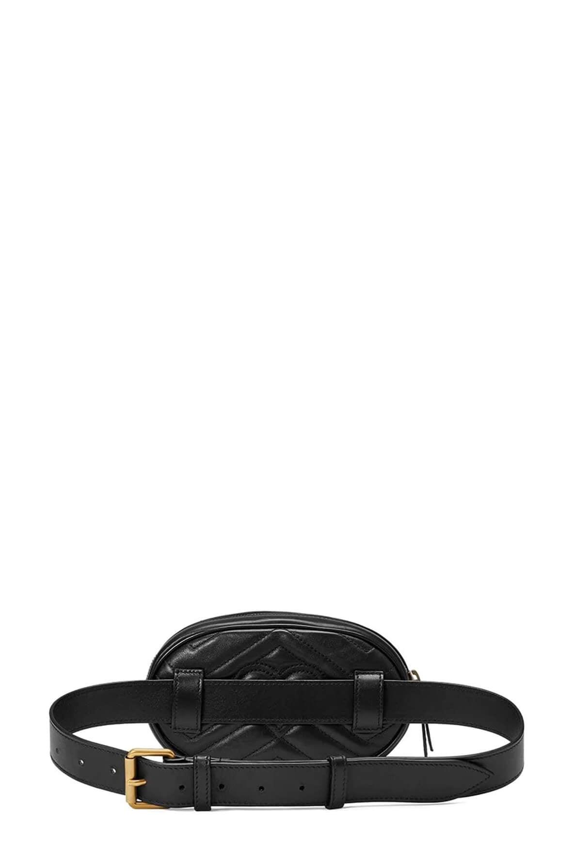 GG Marmont Matelasse Belt Bag Black 95