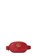 GG Marmont Matelasse Belt Bag Red 75