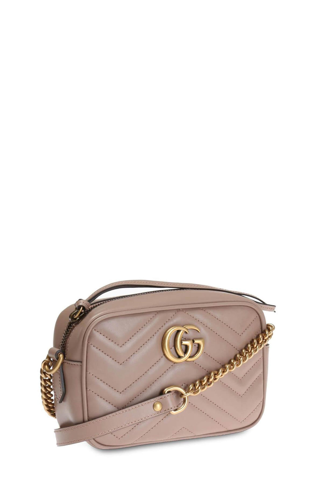 GG Marmont Matelasse Mini Bag Dusty Pink
