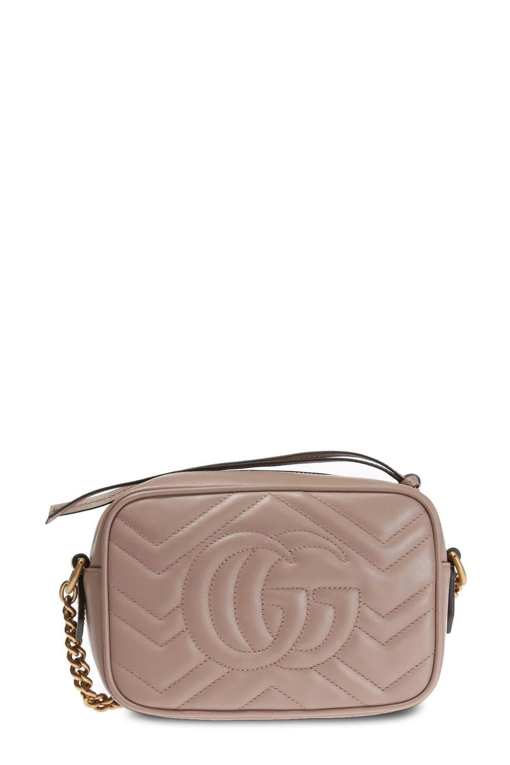 GG Marmont Matelasse Mini Bag Dusty Pink