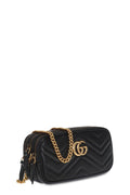 GG Marmont Mini Chain Bag Black