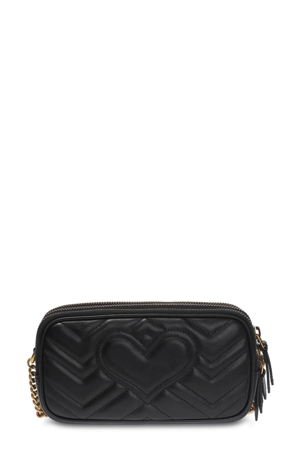 GG Marmont Mini Chain Bag Black