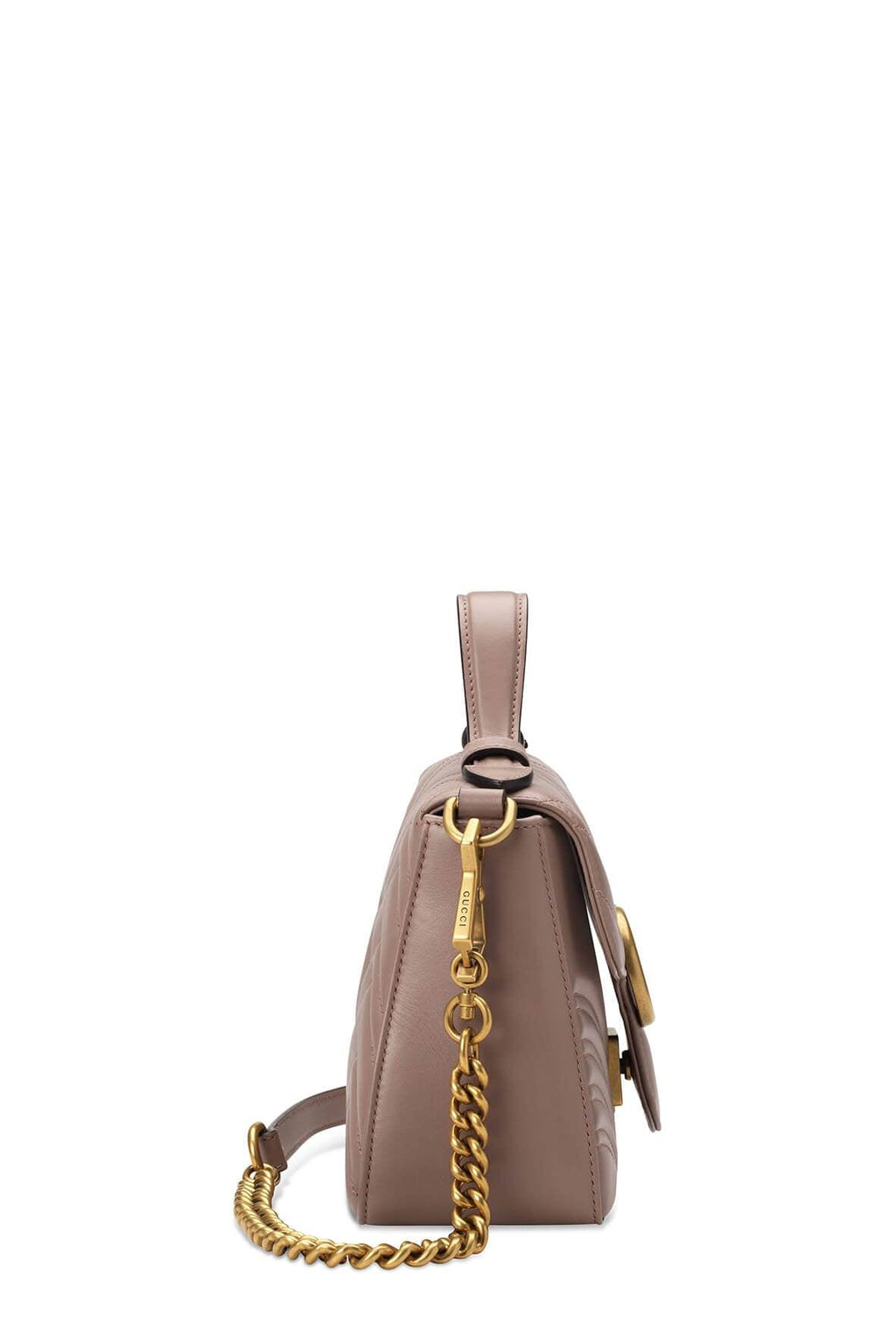 GG Marmont Mini Top Handle Dusty Pink