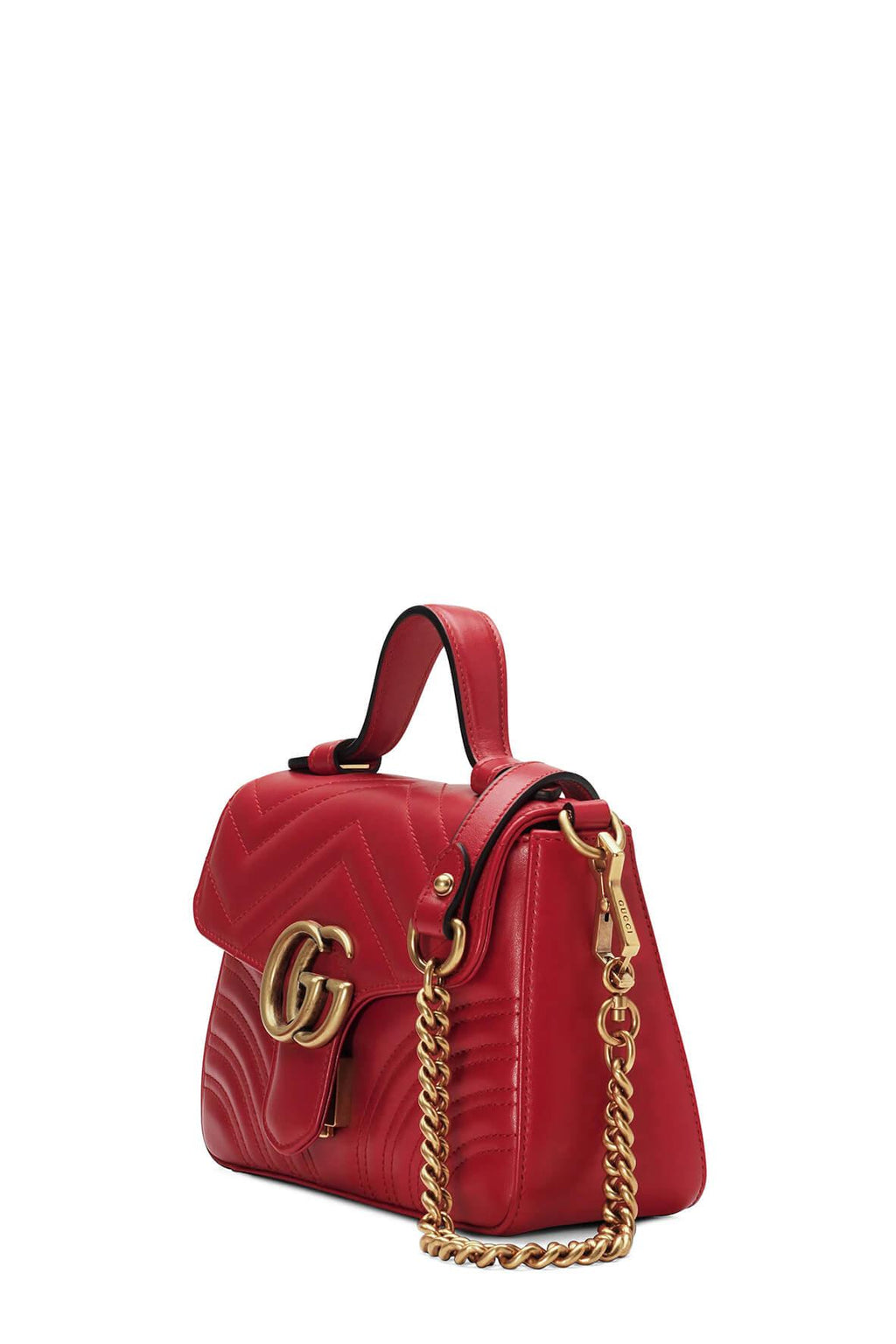 GG Marmont Mini Top Handle Red