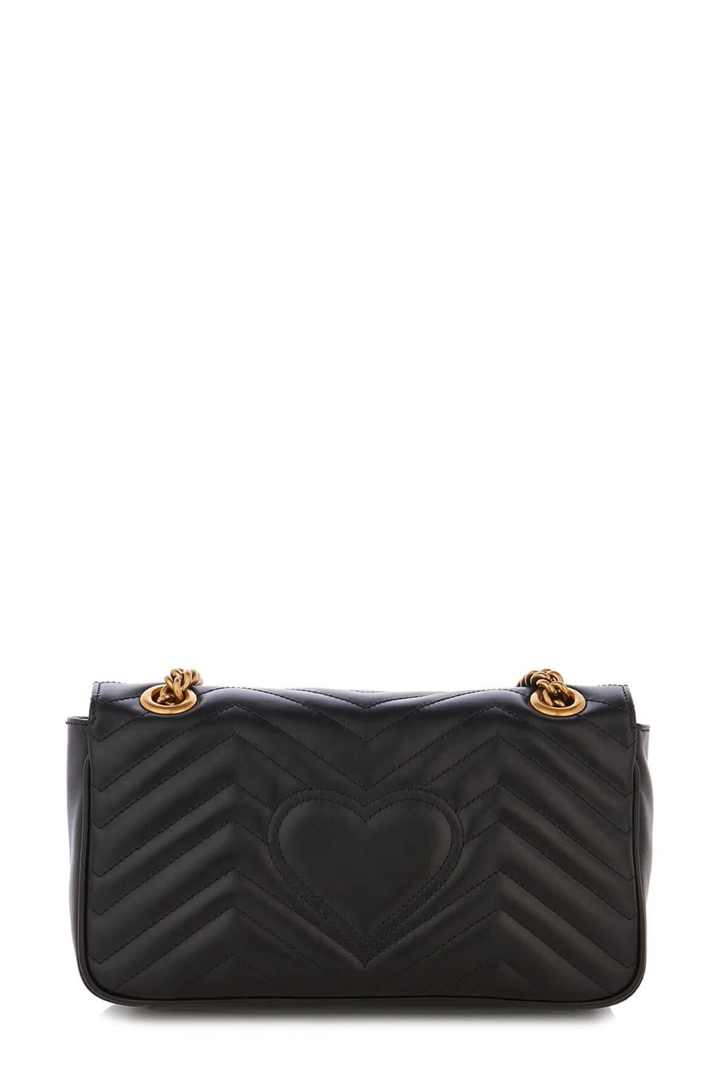 GG Marmont Small Matelasse Shoulder Bag Black