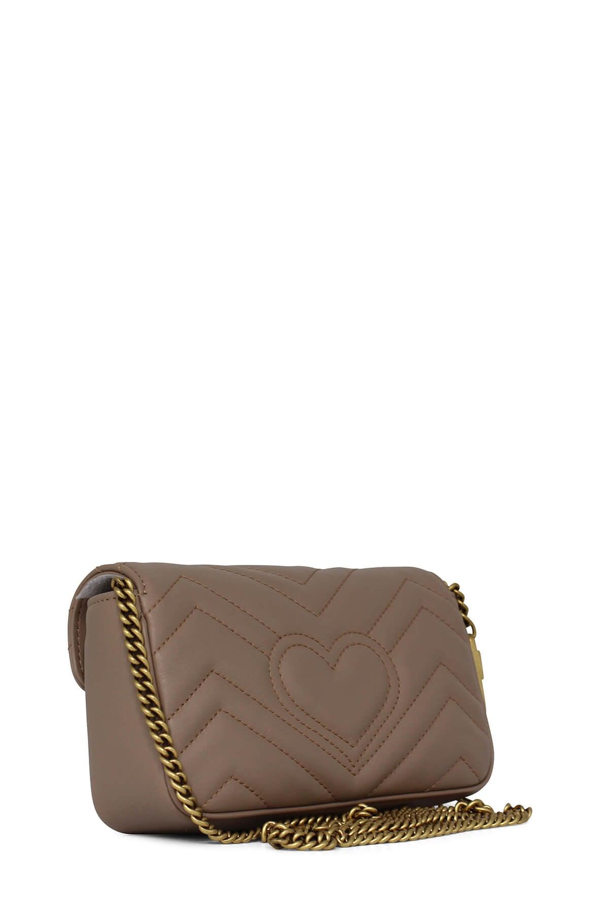 GG Marmont Super Mini Matelasse Bag Dusty Pink