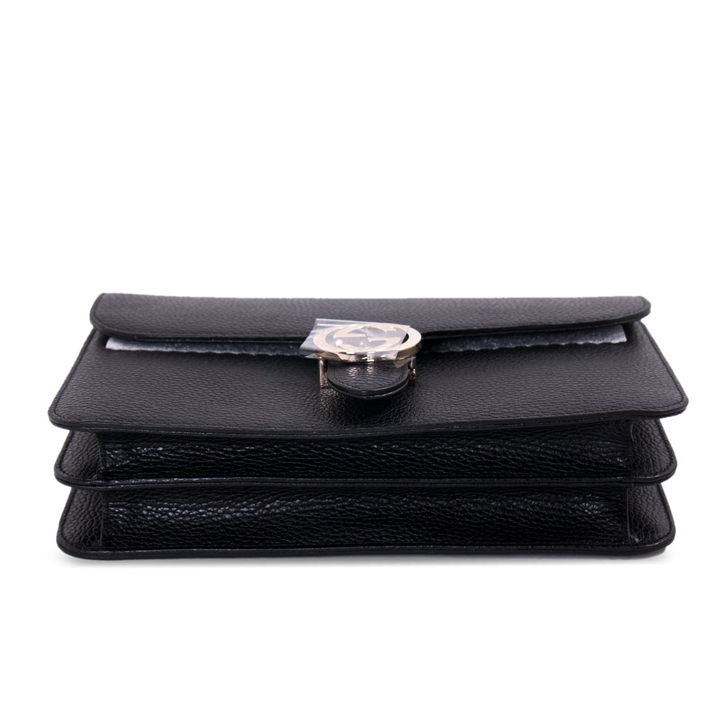 Gucci GG Interlocking Medium Leather Bag