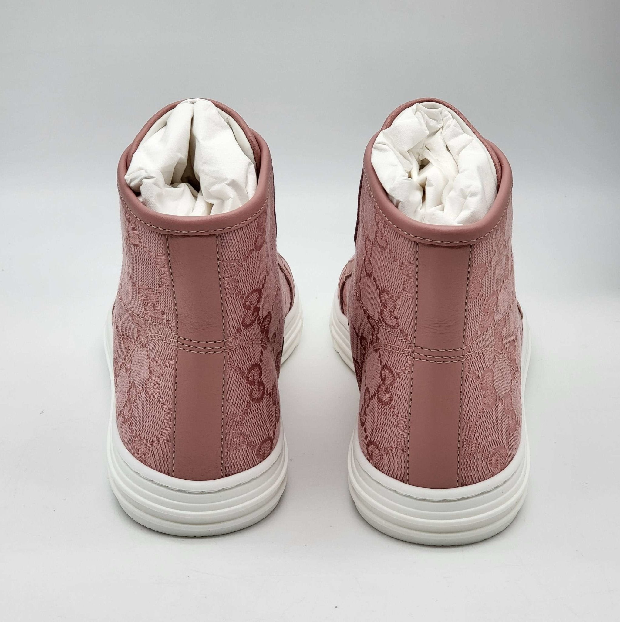 Gucci GG Miro Soft Pink & White Sneaker Shoes