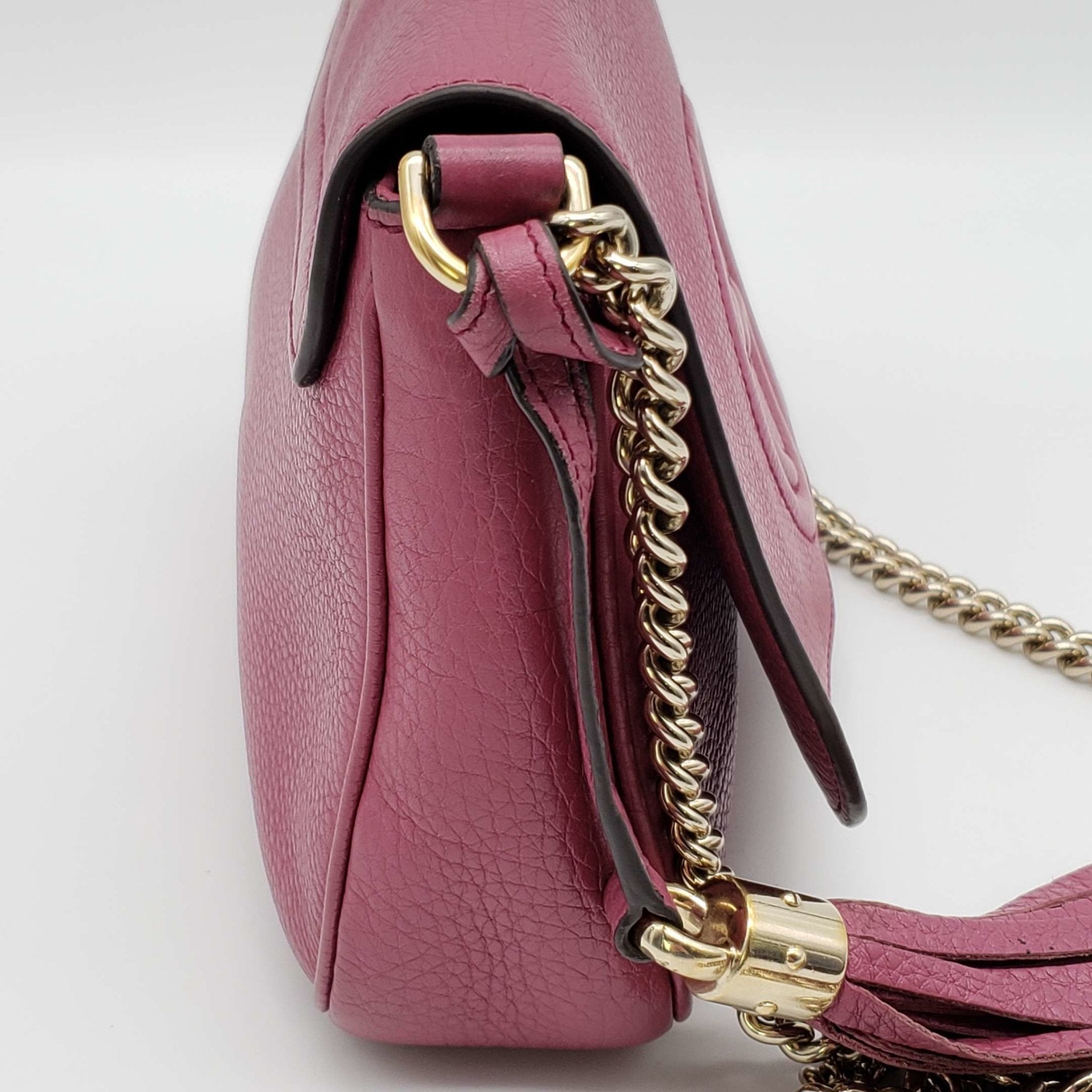 Gucci GG Soho on Chain Crossbody Shoulder Bag