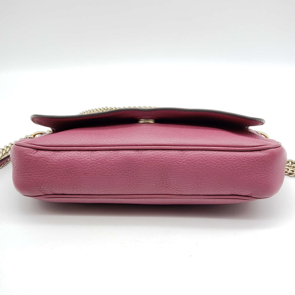 Gucci GG Soho on Chain Crossbody Shoulder Bag